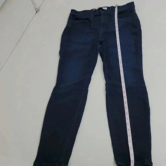 AYR Hi-Rise Skinny Jeans High Rise Stretch Jaguar Legs Dark - Picture 4 of 15